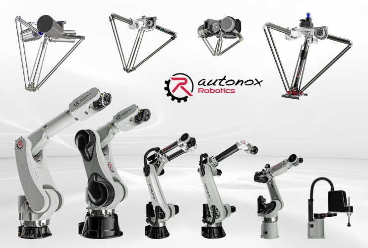 Verschiedene Robotermechaniken von autonox