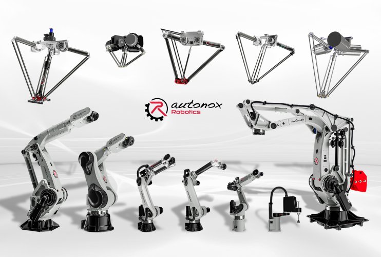 Darstellung verschiedener Roboter