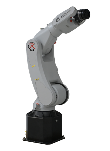 Ansicht eines CNC-Roboters