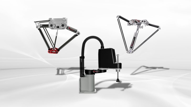 Drei Roboter von autonox