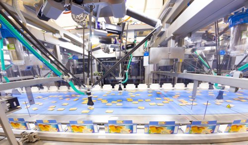 Parallelkinematik-Roboter in Aktion